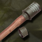 German WWII Stick Grenade with Olive Finish 16-205 