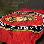 United States Marine Corps Queen Size Blanket EB599