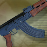 Replica Russian Assault Rifle Non Firing AK-47 Assault Rifle 1096 by Denix 