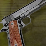 M1911 .45 Caliber Automatic Pistol Non Firing Replica Gun 300