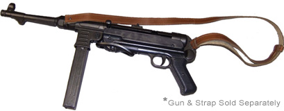 German WWII Submachine Gun with Leather Strap by Denix 1111