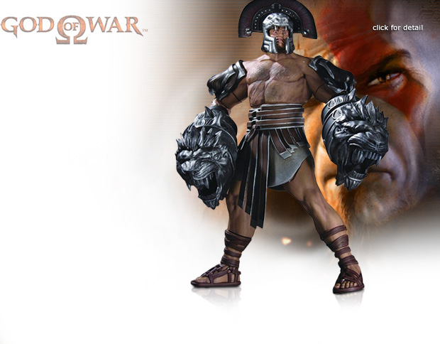 NobleWares Image of God Of War Series 1 Hercules Action Figure by DC Direct Unlimited