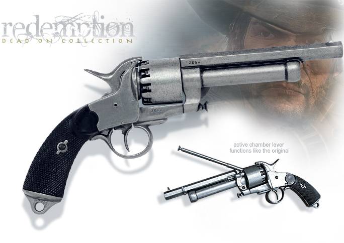 NobleWares Image of Redemption Dead On Collection - Non-firing M1861 LeMat Grapeshot Revolver replica 1070G by Denix