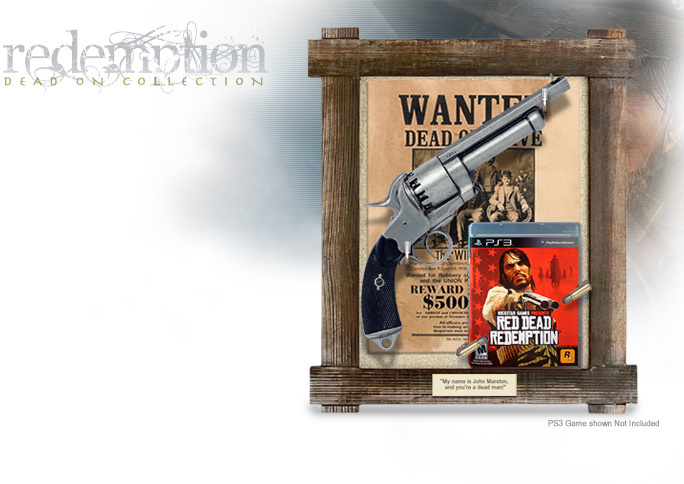 NobleWares Image of Redemption Dead On Collection - Game Frame Non-firing M1861 LeMat Grapeshot Revolver replica 1070G by Denix