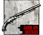 Sawn off shotgun Replica as Seen in the Red Dead Redemption Game