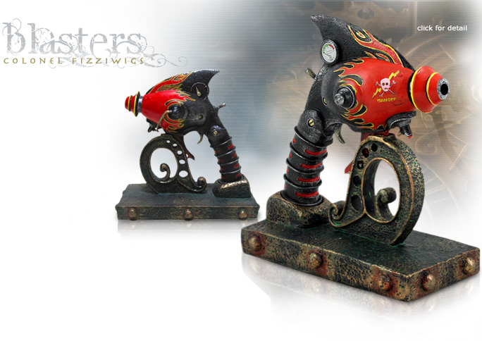 NobleWares Image of Colonel Fizziwigs Steampunk Collection Thresher MK.II Ionizer 8321 with Stand by Pacific Trading