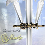 Sword display of Conan the Barbarian C-060 detail