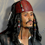 Pirates of the Caribbean Replica Jack Sparrow Cutlass