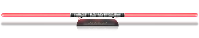 Officially Licensed Force FX Star Wars Darth Maul Dual light Saber SW214 by MASTER REPLICAS