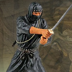 2210 Black Ninja cold cast resin statue by YTC Summit international Inc
