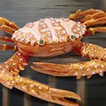 PT 3324 Crab Jeweled Box by Rita G