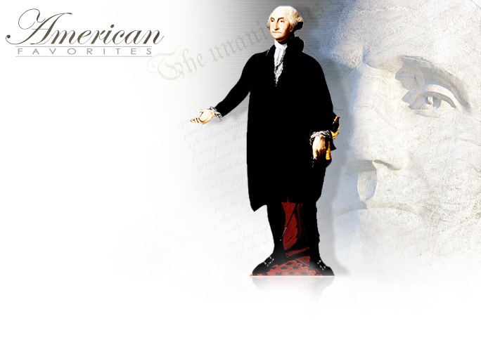 NobleWares Image of George Washington Life Size Cardboard Standup