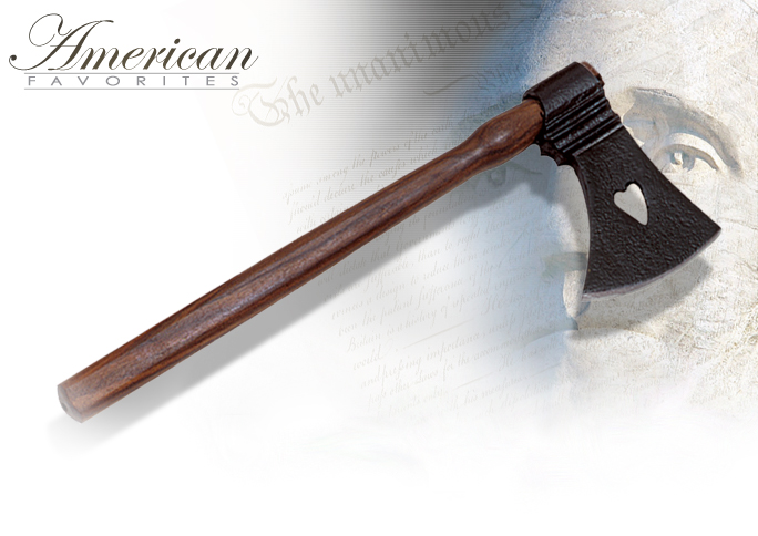 NobleWares Image of Black Steel Revolutionary War Tomahawk Peace BRK PA937