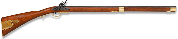 non-firing replica of "Old Betsy" the Kentucky Flintlock Rifle model 1138 by Denix of Spain