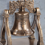 Liberty Bell Cold Cast Bronze Statue 9924 by Pacific Giftwares