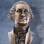 George Washington Cold Cast Bronze Bust 8623 by YTC Summit