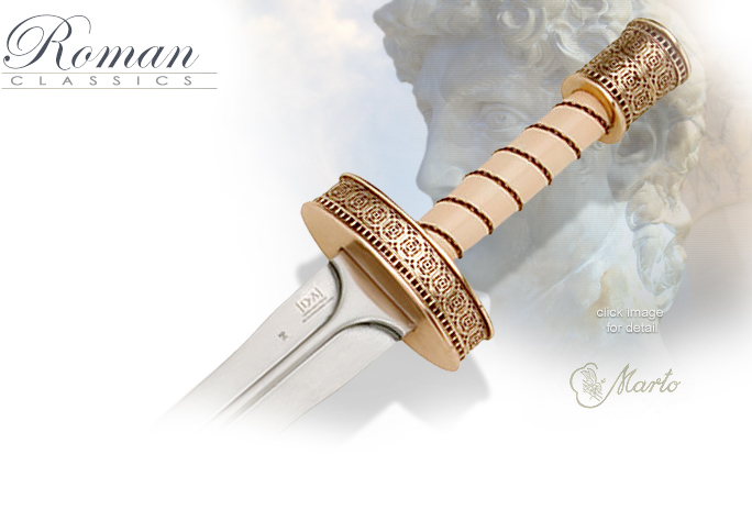 image of Dress Sword of Alexander the Great officially licensed Alexander movie prop replica 519 by Marto of Toledo Spain