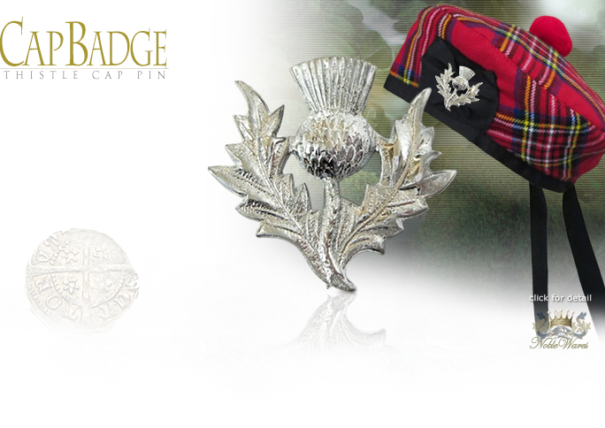 image of Scottish Thistle Cap Badge