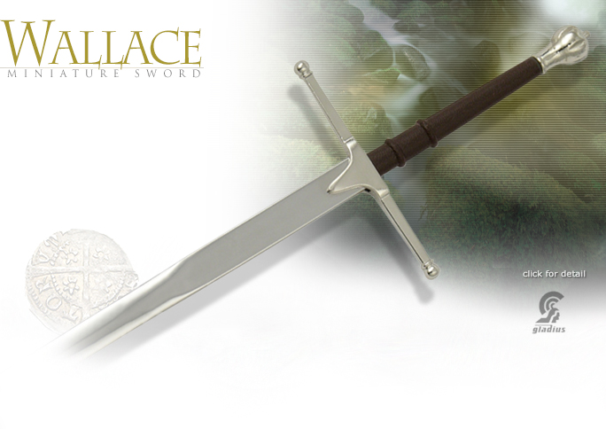 Image of William Wallace Miniature Sword MG14 by Art Gladius