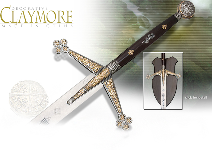 Decorative Royal Claymore Sword