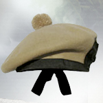 Scottish Khaki Wool Balmoral Hat LI6204