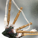 Junior Cocuswood Toy Bagpipe NW402 made in Pakistan