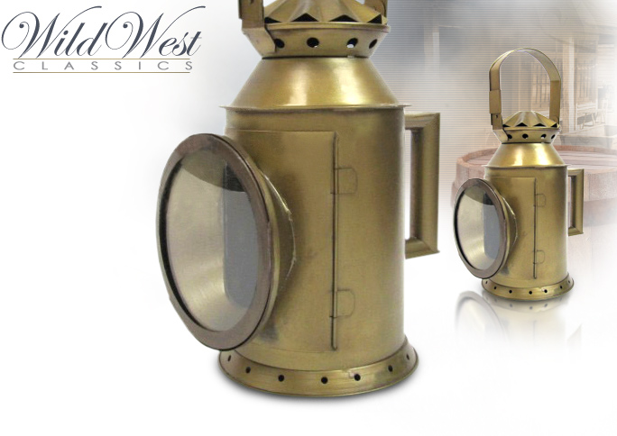 NobleWares Image of Old West Railway Engine Oil Lamp 1516