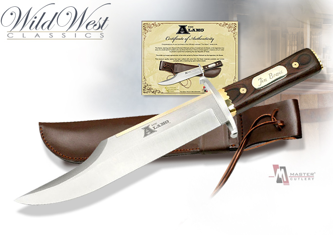NobleWares Image of Western Alamo Bowie Knife MCAB01 by Master Cutlery