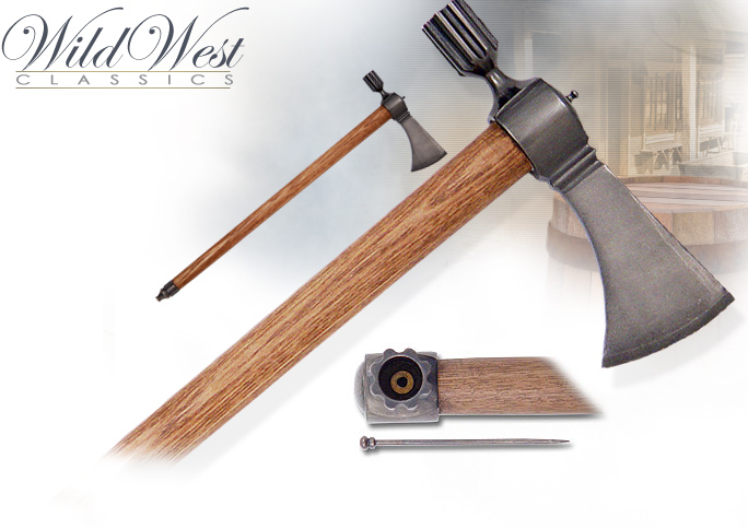 NobleWares Image of Replica Peace Pipe Tomahawk XH2119 by CAS Hanwei