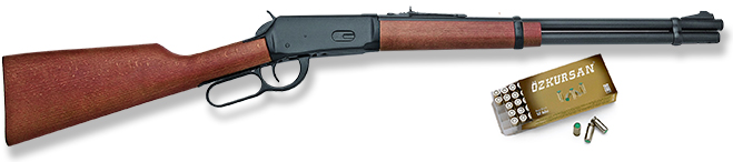 Old West M1894 8mm Blank Firing replica Western Rifle 38-650 with Blank Ammunition