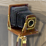 19th Century Old West View Camera on Tripod Stand BR4810 made in India