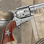 Denix Old West Star Grip M1873 Fast Draw Revolver 1038